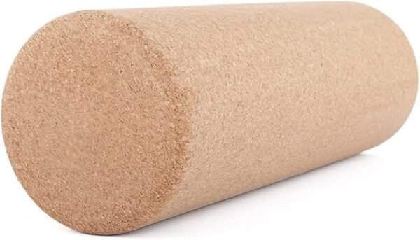 Go4Cork Yoga High-Density Cork Body Roller - 8"" x 12"" | Strong Eco Cork Roller with Anti-Slip Grip | Enhances Yoga Practice & Provides Deep Tissue Massage for Quick Muscle Recovery, Natural - Image 6