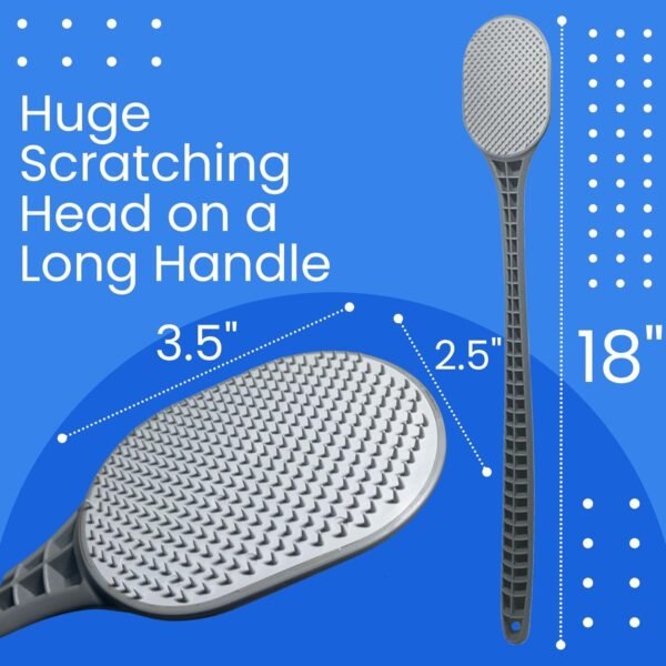 The Ultimate Back Scratcher, Scalp Massager, Back Massager, & Exfoliator Has Large Scratch Surface, Relieves Stress & Anxiety - an All Body Back Scratcher Gives a Deep Soothing Scratch - Image 5