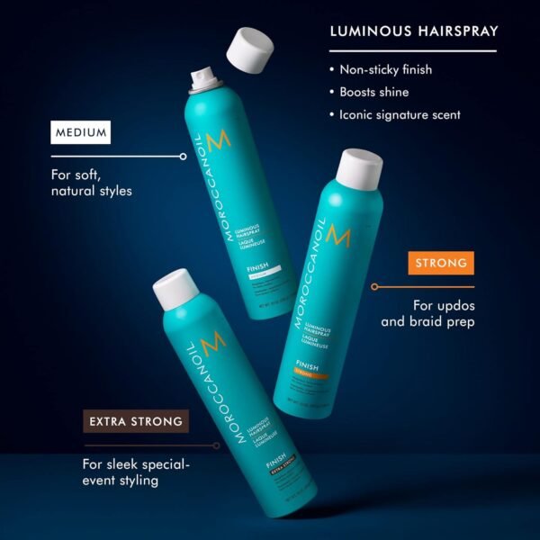 Moroccanoil Luminous Hairspray Extra Strong - Image 5