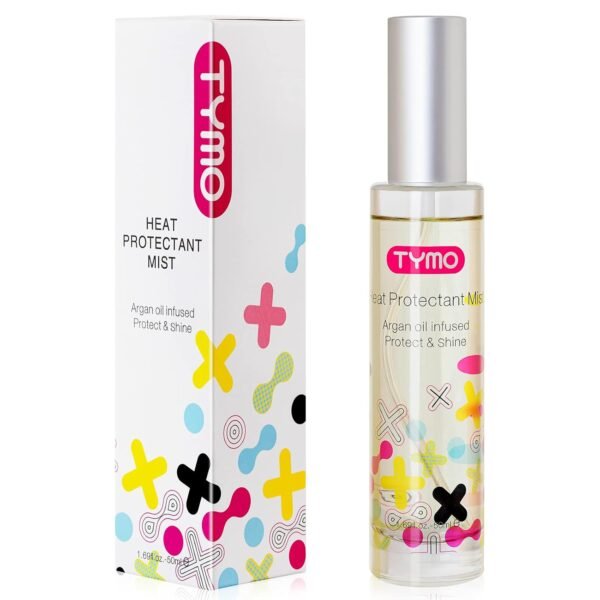 TYMO Heat Protectant Spray for Hair with Argan Oil for Styling Tools, Heat Protection Spray to Smooth & Hydrate, Natural Clean Formulation, Multi-benefit Treatment, Lightweight for All Hair Types - Image 10