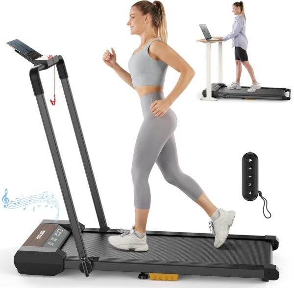 YOSUDA Walking Pad Treadmills -Under Desk Treadmills for Home/Office 265LBS Weight Capacity & Bluetooth Speaker - Image 2