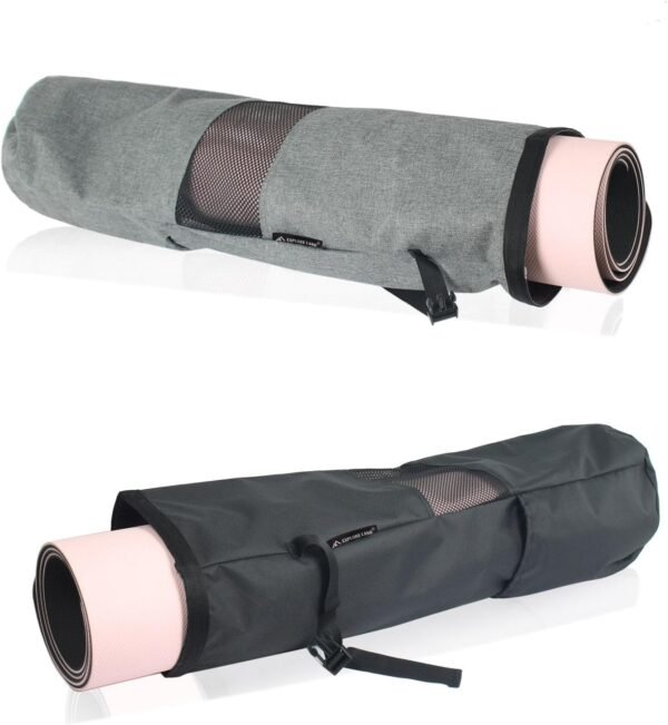 Explore Land Oxford Yoga Mat Storage Bag with Breathable Mesh Window and Large Pocket - Image 10