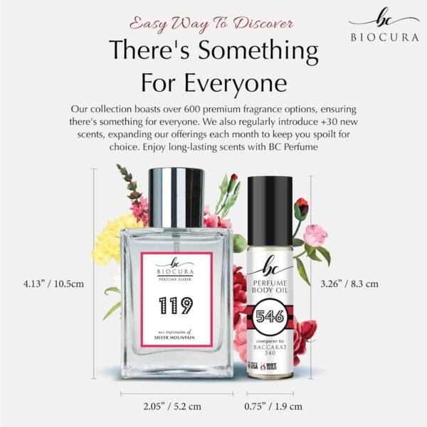 BC Perfume 134 Inspired by Yves S. Mon Parisian For Women Replica Fragrance Body Oil Dupes Alcohol-Free Sample Travel Size Concentrated Long Lasting Roll-On 0.3 Fl Oz/10ml - Image 9