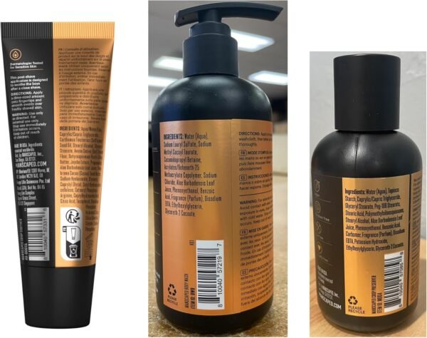 MANSCAPED® The Premier Package 5.0 Ultra, with The Lawn Mower® 5.0 Ultra Men's Groin & Body Hair Trimmer, Shears 3.0, Crop Preserver® Ball Deodorant, Refined® Body Wash, Crop Soother™, Shed 2.0 - Image 10