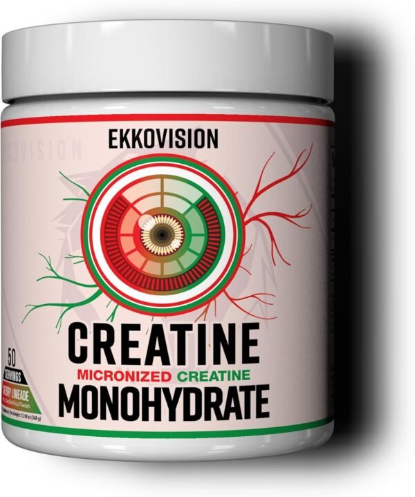 Ekko Creatine Monohydrate Powder, Micronized, Cherry Limeade, Pre Workout & Post Workout Supplement for Men and Women, Energy Support, Easy to Mix in Shakes, Smoothies & Beverages, 50 Servings - Image 2