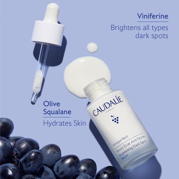 Caudalie Vinoperfect Brightening Dark Spot Serum Vitamin C Alternative - 62x More Effective than Vitamin C with Viniferine for a Visibly Brighter Even Complexion - Image 6