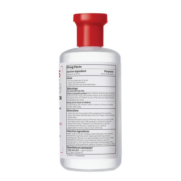 Thayers Blemish Clearing Salicylic Acid Toner, Acne Treatment Face Toner with 2% Salicylic Acid, Soothing and Non-Stripping Skin Care, 12 Fl Oz - Image 8