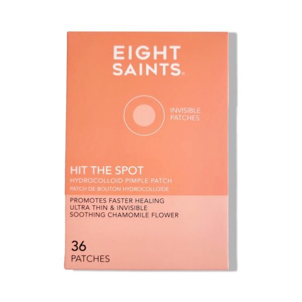 Eight Saints Hit the Spot Acne Pimple Patches For Face, Fast Zit and Blemish Reduction Patch, Ultra Thin Hydrocolloid Patches, (36 Count) - Image 2