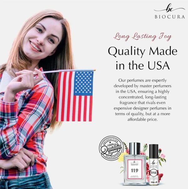 BC Perfume 134 Inspired by Yves S. Mon Parisian For Women Replica Fragrance Body Oil Dupes Alcohol-Free Sample Travel Size Concentrated Long Lasting Roll-On 0.3 Fl Oz/10ml - Image 6