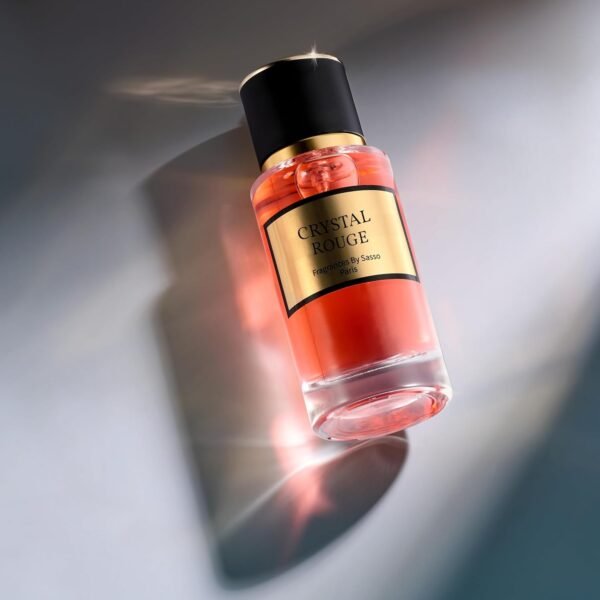 CRYSTAL ROUGE - Luxury Perfume Gift Set | Long-Lasting Niche Fragrance | Extrait de Parfum 50ml + Perfume Oil 3ml + Bonus 2 Samples | Unisex Scent Inspired by Iconic Perfumes - Image 8