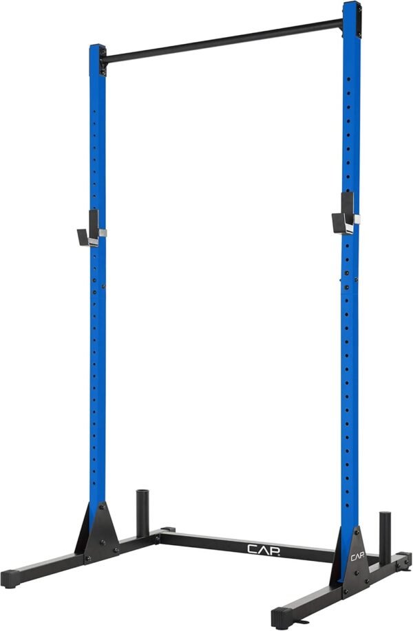 CAP Barbell FM-905Q Color Series Power Rack Exercise Stand, Blue - Image 2