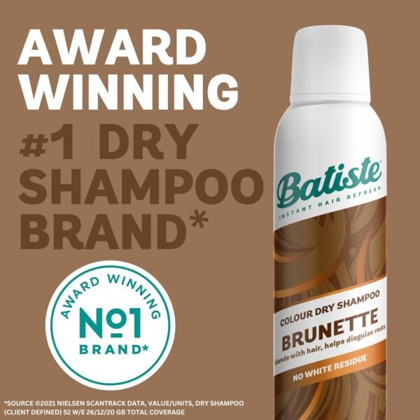 Batiste Dry Shampoo, Medium and Brunette, 6.73 Fluid Ounce (Packaging May Vary) - Image 4