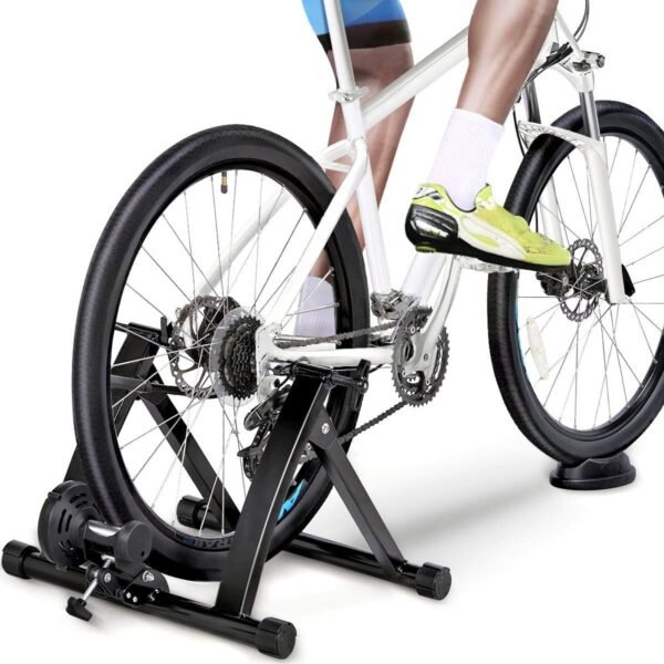 Yaheetech Bike Trainer Stationary Bike Stand Magnetic Bike Trainer Stand for Indoor Riding Premium Steel Bicycle Trainer Accessories Fits for 26in-28in, 700C Wheels - Image 10
