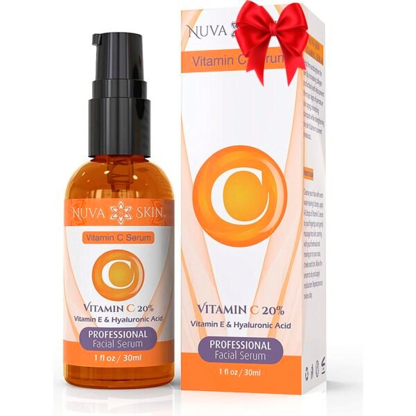 Vitamin C Serum for Face - Face Serum Vitamin C and Hyaluronic Acid, Anti Aging serum, Brightening Serum, Brightening Face Serum with Vitamin C Oil, Facial Serum for Collagen Production & Reduced Acne - Image 2