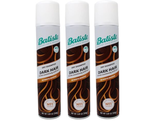 Batiste Dry Shampoo for Dark Hair, 3.81 oz, (Pack of 3) - Image 2
