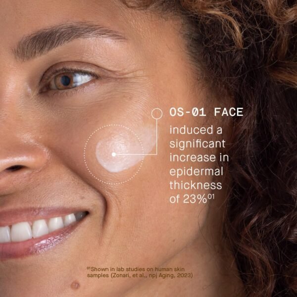 FACE OS-01 Peptide Topical Supplement & Skin Longevity Age Reversal Moisturizer - Image 4