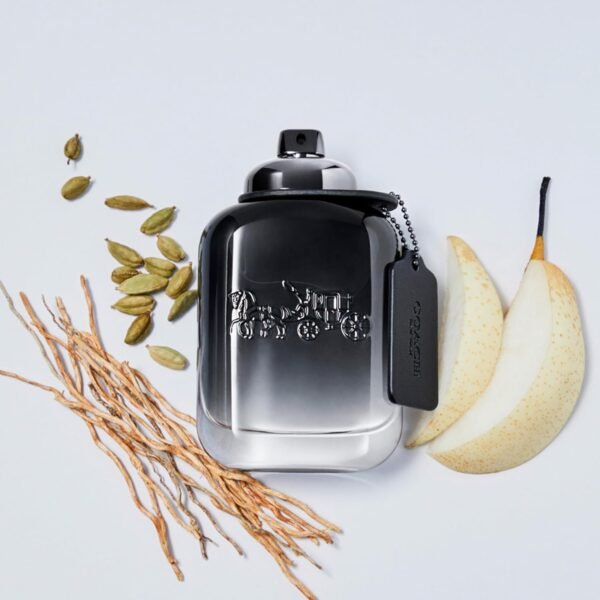 Coach for Men Eau de Toilette - Long Lasting Fragrance with notes of Pear Nashi, Cardamom & Vetiver - Fougere & Woody - Image 5