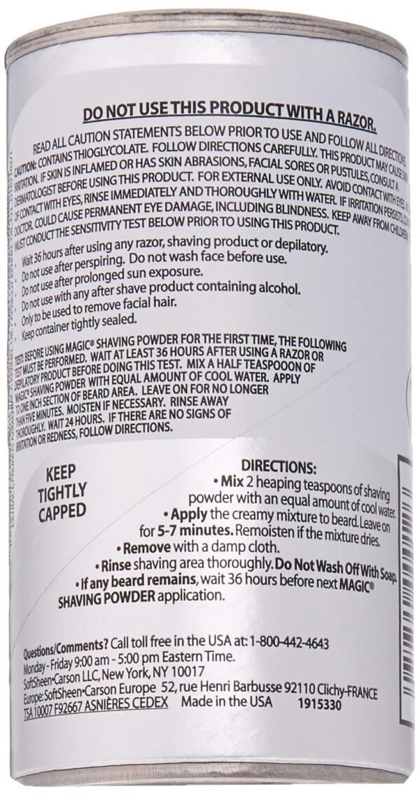 Magic Platinum Shaving Powder 4.5oz. Skin Conditioning (6 Pack) - Image 3