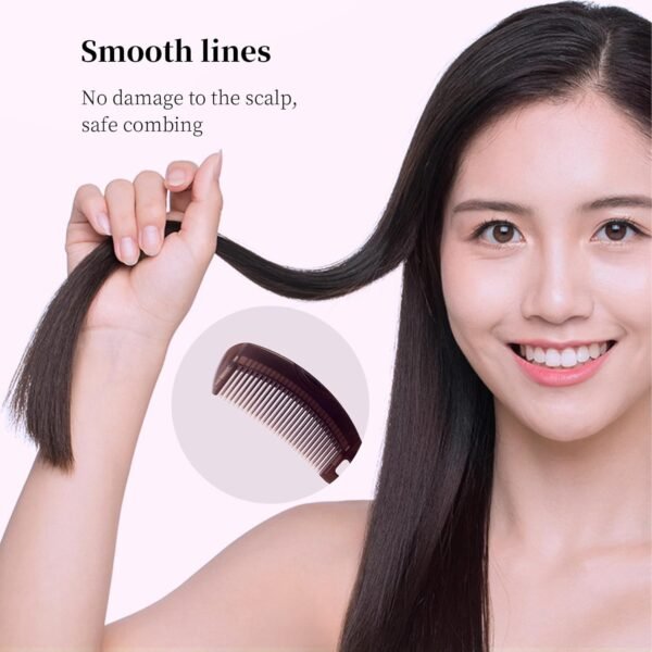 Revolutionary design of dandruff comb, energy massage comb, beauty comb, healthier scalp, better hair quality for women and men to remove dandruff and dirt (Medium, Count, 1) - Image 4