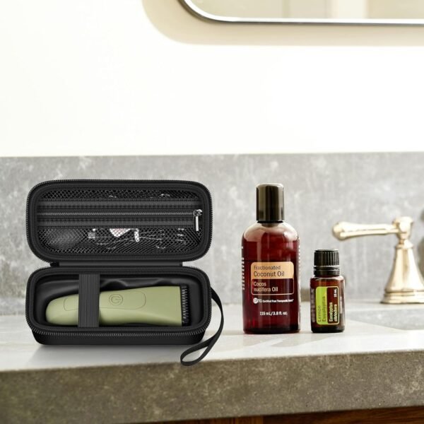 PAIYULE Case for MANSPOT for Meridian Body Hair Trimmer for Men, Electric Beard Shaver Storage Holder for LADYSPOT Pubic Razor and Extra Blade Heads- Box Only - Image 7