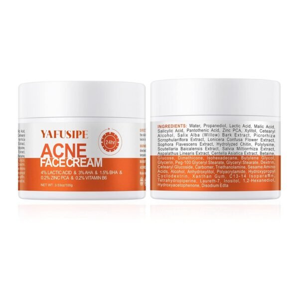 Acne Treatment for Face for Hormonal Cystic Stubborn Acne Cream for Sensitive Skin Teens Adults Women Men Spot Pimple Butt Control Rapid Clearing Breakout Overnight - Image 8