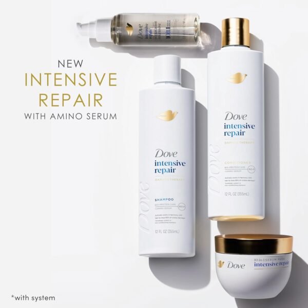 Dove Intensive Repair Amino Serum for Damaged Hair with Bio-Protein Care Technology 3.3 oz - Image 10