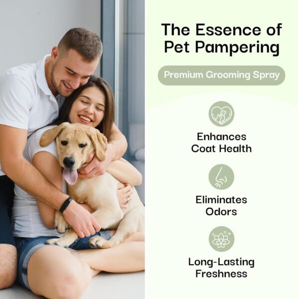 605Products Premium Dog Cologne & Odor Eliminator - Long Lasting Puppy Perfume, Deodorant & Grooming Spray with Essential Oils, 2oz Lavender (3-Pack) - Image 3