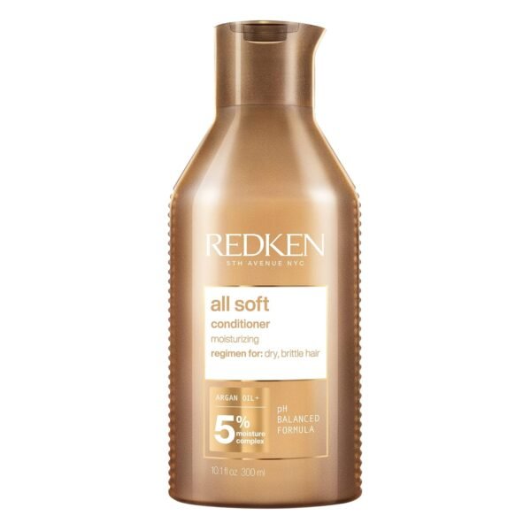 Redken All Soft Conditioner For Dry Hair - Moisturizes & Provides Intense Softness With Argan Oil - Image 2