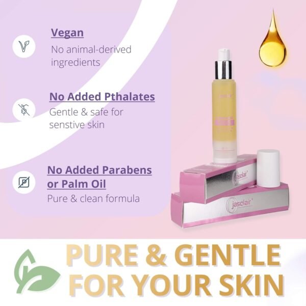 Dermaplaning Oil - Smooth Glide Skin Barrier Shave Oil for Women - Use with Dermaplaning Tool, Face Razor, Eyebrow Razor, Microblades for Face - Softens Area Pre Shave & After Shave - Image 6