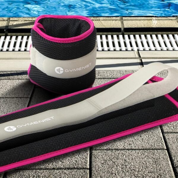 Gymenist Water Proof Ankle Weights With Adjustable Strap Great For Swimming And All Water Sports Activities - Image 7