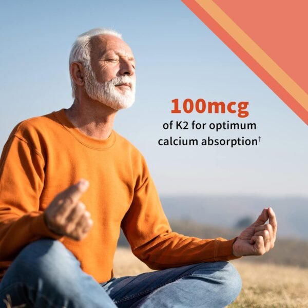 Garden of Life Vitamin D3+K2 Gummies with Prebiotics&Probiotics for Digestion,2000 IU Vitamin D3+100mcg K2 for Bone&Immune Health for Adults,Vitamin Code,Non-GMO,Gluten-Free,45 Raspberry Lemon Gummies - Image 6