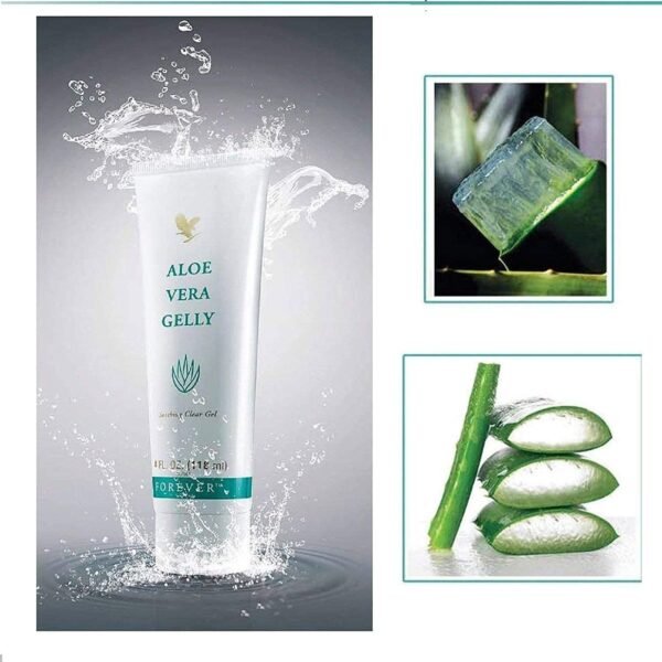 Forever Living - Aloe Vera Gelly - Pure Aloe for Ultimate Skin Comfort - Moisturizing, Conditioning, and Soothing Gel - Vegan - 4 fl oz (Pack of 2) - Image 4