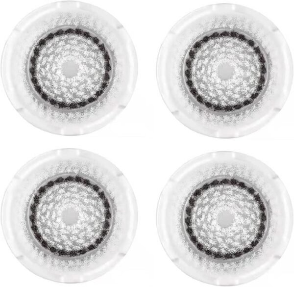 Clarisonic Sensitive Facial Cleansing Brush Head Replacement for Mia 1, Mia 2, Mia Fit, Alpha Fit, Smart Profile Uplift, 4 Count - Image 2