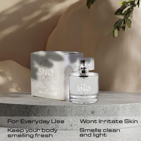 Geir Ness NORSK SNØ Eau de Parfum - Unisex Cologne with Fresh Herbs Sensual Perfume - Unisex Natural Perfume (100 ml) - Image 5