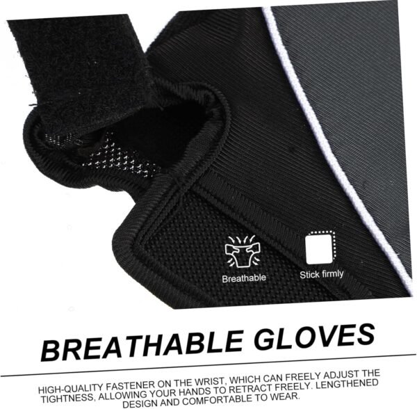 SHOWERORO 1 Pair Half-finger Gloves Hiking Gloves Sports Gloves Workout Gloves Riding Gloves Half Finger Gloves Gym Gloves Climbing Gloves Cycling Bike Glovess Fitness Non-slip Ice Silk - Image 9