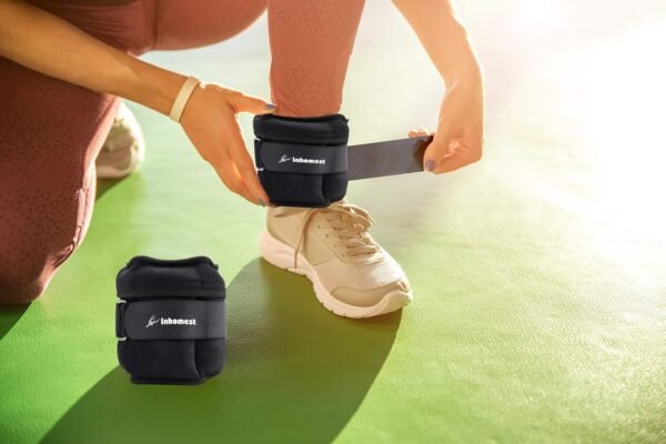 Adjustable Ankle Weights 1-5/10/12 Lbs Leg Weights for Men Women,Wrist Ankle Weights for Physical Therapy,Yoga Pilates,Workout,Walking,Jogging - Image 6