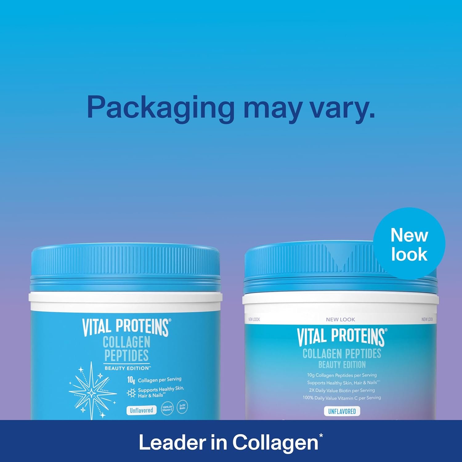 Vital Proteins Collagen Peptides Beauty Edition—10g Collagen with Biotin, Vitamin C and Zinc. 14.6 oz - Image 3