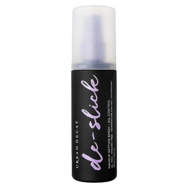 Urban Decay De-Slick Mattifying Makeup Setting Spray for Face, Waterproof, Smudge-proof, Oil & Shine Control, for Oily Combination Skin, Oil-free, Vegan, Cruelty-free - Image 2