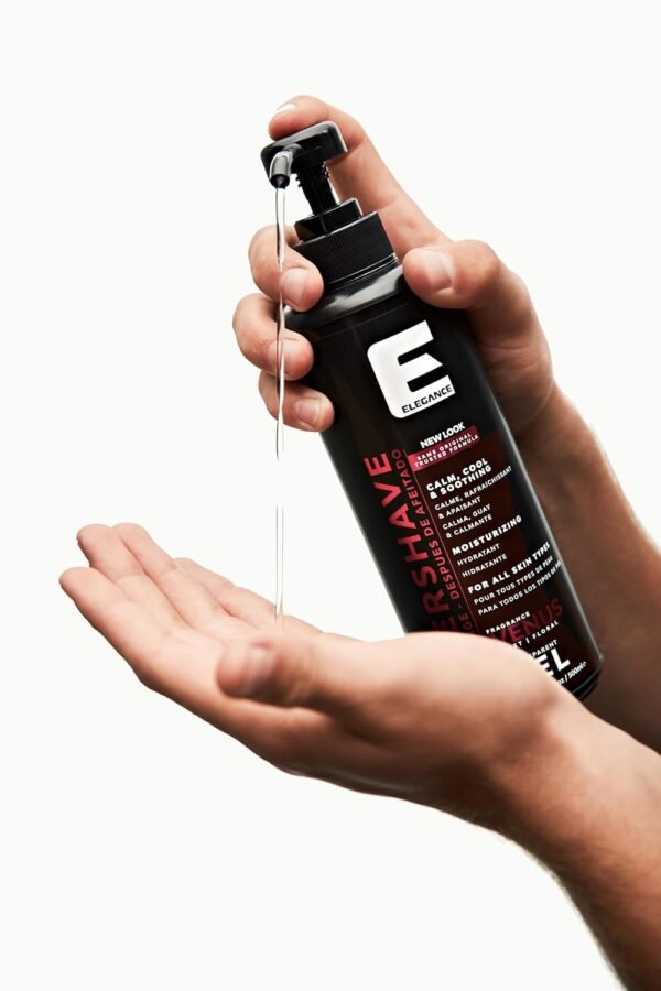 Elegance After Shave Lotion for Men, 500ml, Venus (Pink), Real Shaving Relief, After Shave that Hydrates and Revitalizes your Skin, 16.9 Oz Venus Pink) - Image 4