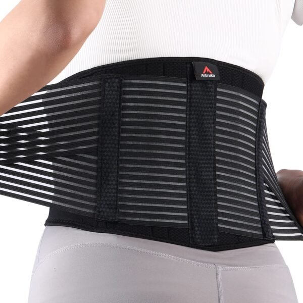 Back Brace Lumbar back Support Belt for Lower Back Pain Relief, Weight lifting, House Cleaner,Compression Belt for Men and Women - Image 2