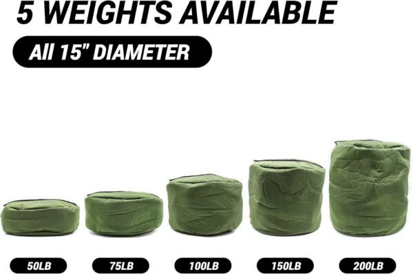 Training Sandbag, Heavy Duty Workout Sandbags for Heavy Training, Fitness, Military Conditioning, Cross-Training & Strength Training. Heavy Sandbag Weights. - Image 7