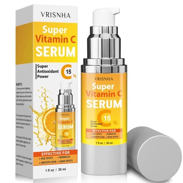 Super Vitamin C Serum for Women Over 50 - Advanced Anti-Aging Formula - Peptides, Niacinamide, Collagen, Hyaluronic Acid - Face Lift Serum for Mature Skin Wrinkles - Image 2