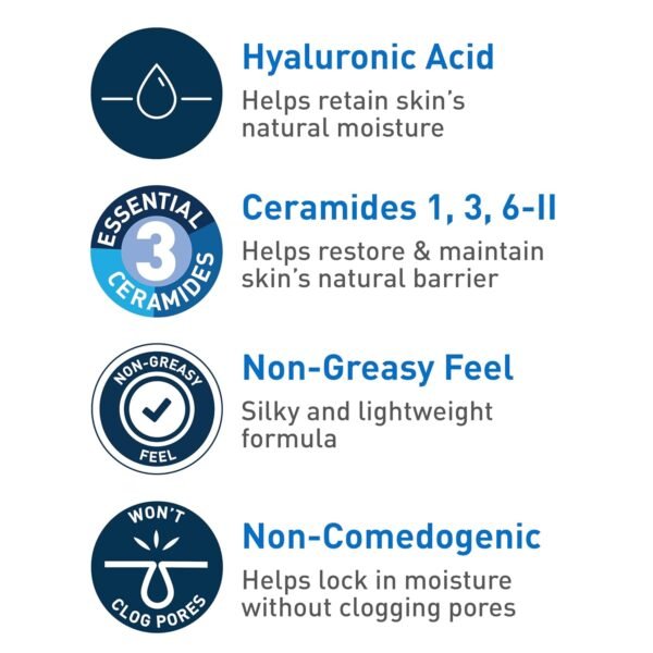 CeraVe Healing Ointment, Hydrating Skin Protectant With Petrolatum, Hyaluronic Acid & Ceramides, Face & Body Skin Barrier Repair For Cracked, Chafed, Dry Skin, Fragrance Free & Lanolin Free, 3 Oz - Image 9