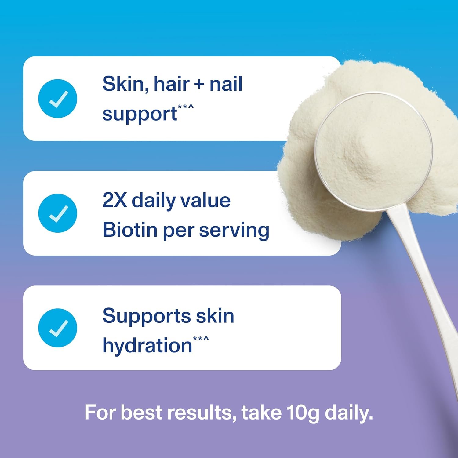 Vital Proteins Collagen Peptides Beauty Edition—10g Collagen with Biotin, Vitamin C and Zinc. 14.6 oz - Image 5