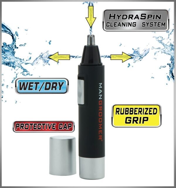 MANGROOMER PRO Essential Nose and Ear Hair Trimmer - Image 3