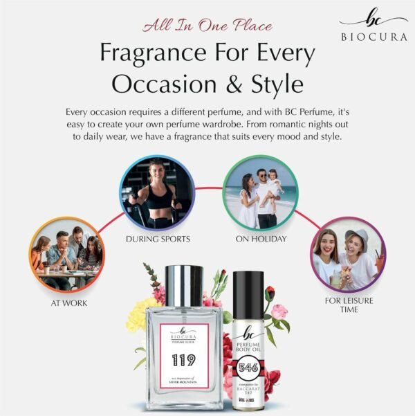 BC Perfume 134 Inspired by Yves S. Mon Parisian For Women Replica Fragrance Body Oil Dupes Alcohol-Free Sample Travel Size Concentrated Long Lasting Roll-On 0.3 Fl Oz/10ml - Image 4