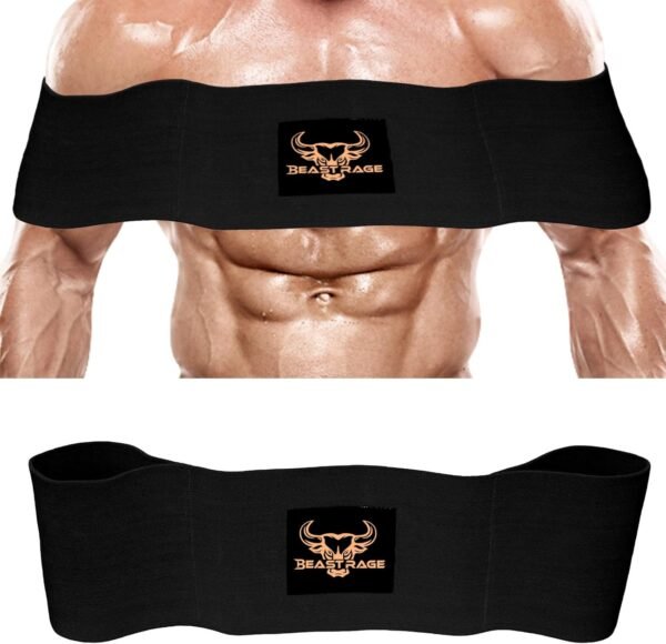 BEAST RAGE Fitness Bench Press Strength Band, Adjustable Weightlifting Slingshot Blaster,Weight Lifting Resistance Band, Bench Press Slingshot for Elbow Fitness,Chest Builder,Powerlifting - Image 4