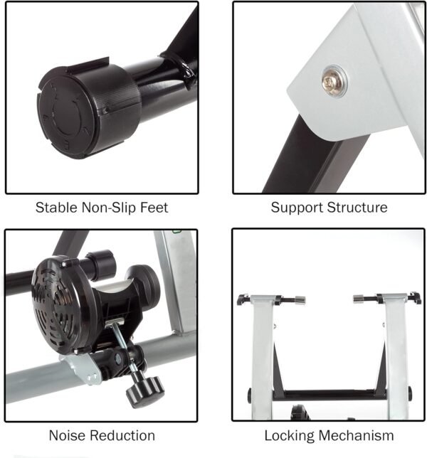 Bike Trainer – Convert Mountain, Road, or Beach Bicycles into a Stationary Exercise Bike for Indoor Riding All Year Round by Rad Cycle - Image 4