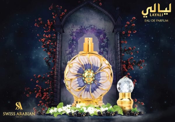 Swiss Arabian Layali - Luxury Products from Dubai - Long Lasting, Addictive Personal EDP Spray Fragrance - Seductive Signature Aroma - 1.7 oz - Image 6