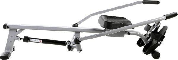 Sunny Health & Fitness Smart Compact Full Motion Rowing Machine, Full-Body Workout, Low-Impact, Extra-Long Rail, 350 LB Weight Capacity and Optional Free SunnyFit® App Enhanced Connectivity - Image 10